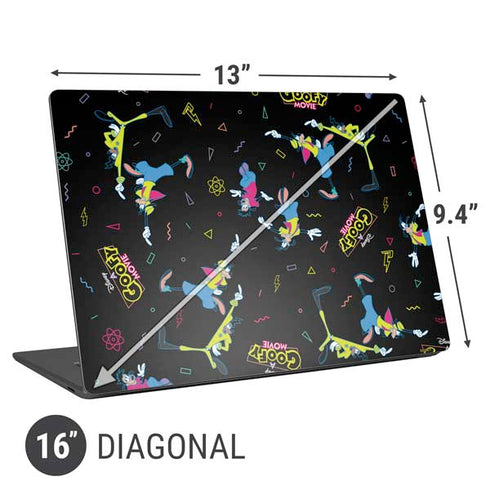 Disney Goofy Movie Pattern Universal Laptop 16in (13 x 9.4in) Skin